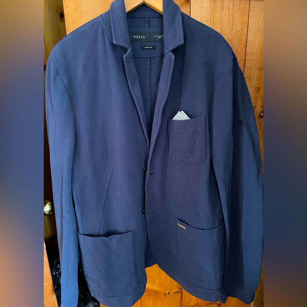 Guess sport coat blazer unstructured jacket
